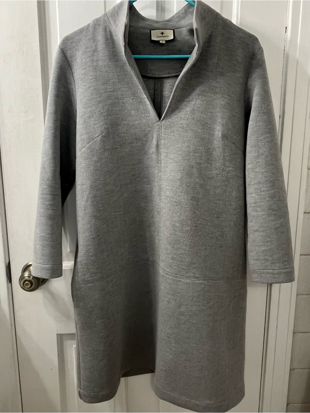 Tuckernuck Charcoal Clifton Mini Dress in Size Small